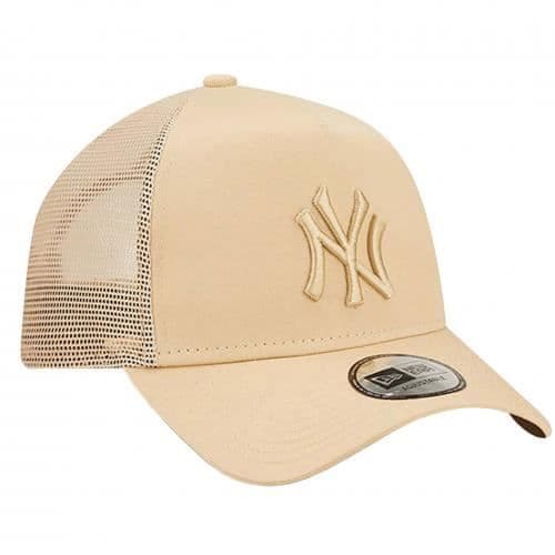Beige keps för män New Era Yankees - Polyester - Vuxen - Sportkläder