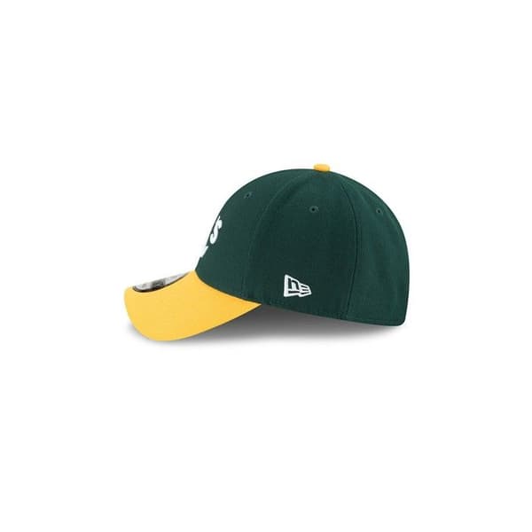 Keps - New Era - Oakland Athletics The League 9FORTY - Grön - Gul - Justerbar