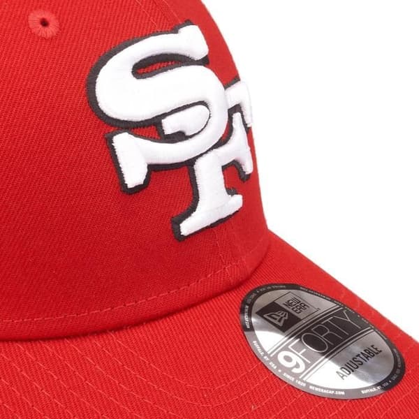 Casquette New Era 9Forty NFL - ELEMENTAL San Francisco 49ers - Röd - Herr