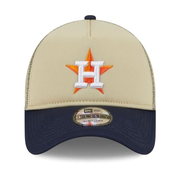 Casquette Trucker New Era 9Forty Snapback - Houston Astros beige - Herr - Sommar - Sportkläder