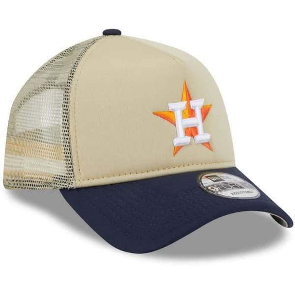 Casquette Trucker New Era 9Forty Snapback - Houston Astros beige - Herr - Sommar - Sportkläder