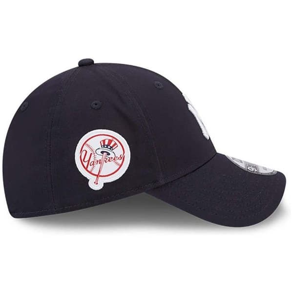 9forty New York Yankees Side Patch Cap - marin/vit - TU