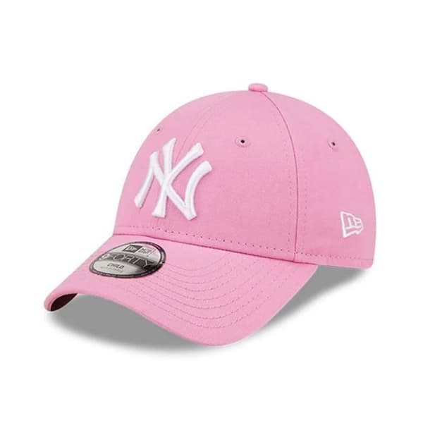 Casque MLB New York Yankees New Era League Essential 9Forty Rose för Barn - Svart - Barn (51-53cm)