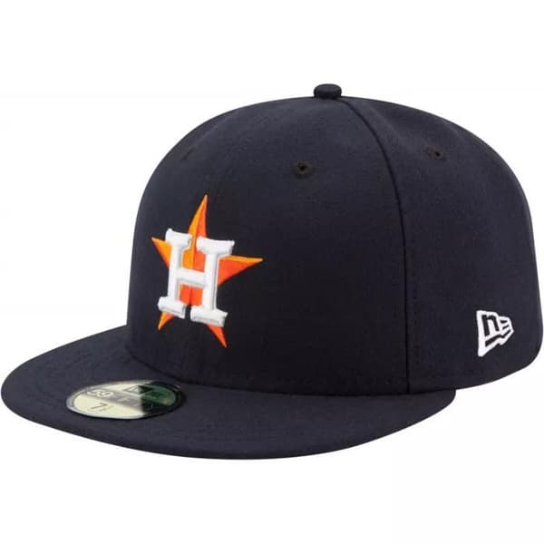 Keps - NEW ERA - Houston Astros - 59Fifty - Svart - Storlek 7 3/4 (61,5cm) - Äkta Prestanda