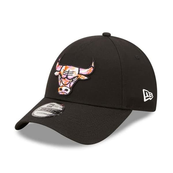 Casquette NBA - NEW ERA - Chicago Bulls - Seasonal Infill 9Forty - Svart - Unisex - Vuxen