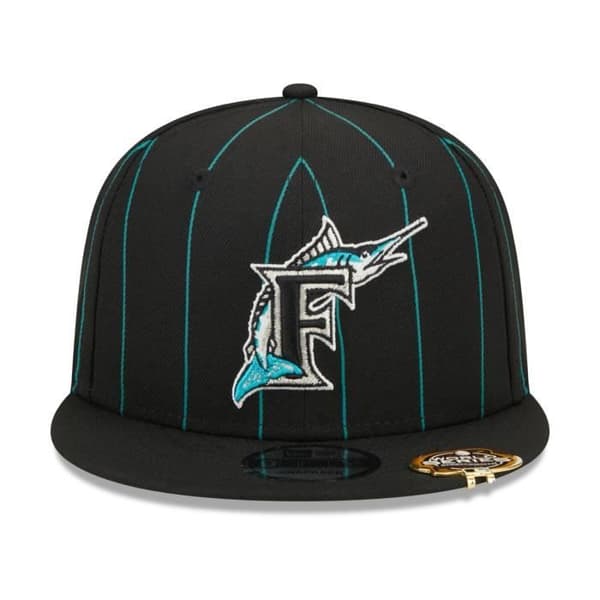 New Era 9Fifty Snapback Keps - PINSTRIPE Florida Marlins