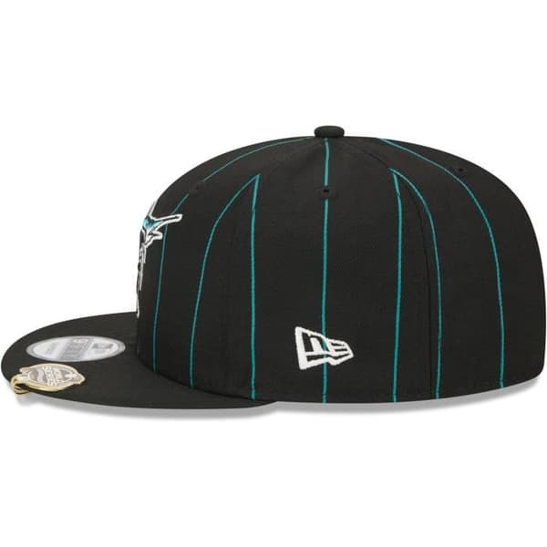 New Era 9Fifty Snapback Keps - PINSTRIPE Florida Marlins
