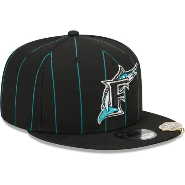 New Era 9Fifty Snapback Keps - PINSTRIPE Florida Marlins