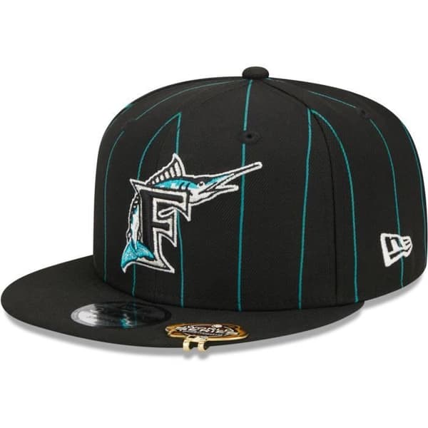 New Era 9Fifty Snapback Keps - PINSTRIPE Florida Marlins