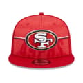 Miniatyrbild 3 av 4: Snapback-keps New Era 9FIFTY - TRAINING San Francisco 49ers - Vit, röd och guld - 100% polyester