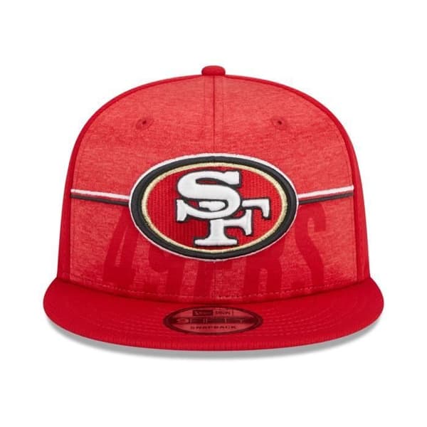 Snapback-keps New Era 9FIFTY - TRAINING San Francisco 49ers - Vit, röd och guld - 100% polyester