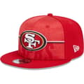 Miniatyrbild 1 av 4: Snapback-keps New Era 9FIFTY - TRAINING San Francisco 49ers - Vit, röd och guld - 100% polyester