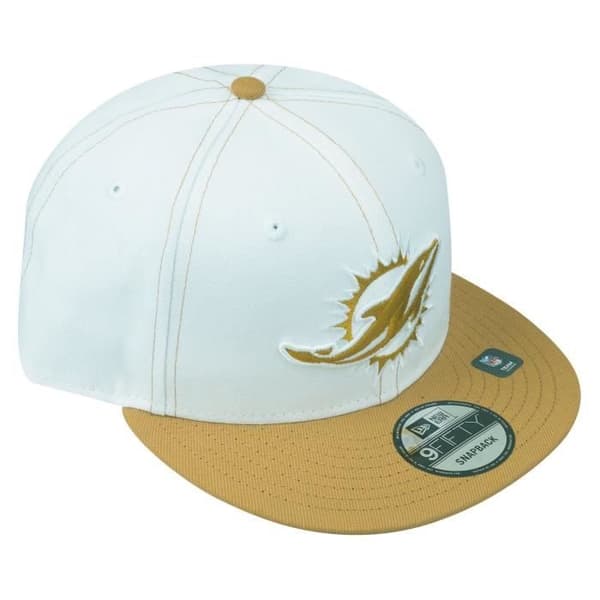 Snapbackkeps Miami Dolphins - New Era - 9Fifty - Vit / Panama - Vuxen Herr Sportmode
