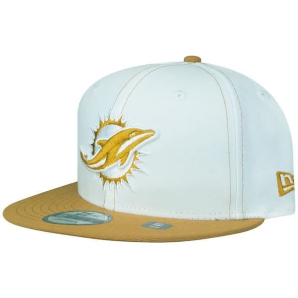 Snapbackkeps Miami Dolphins - New Era - 9Fifty - Vit / Panama - Vuxen Herr Sportmode