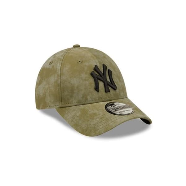 Casquette - NEW ERA - New York Yankees MLB 9FORTY - Strukturerad krona - Böjd skärm - Spänne bak.