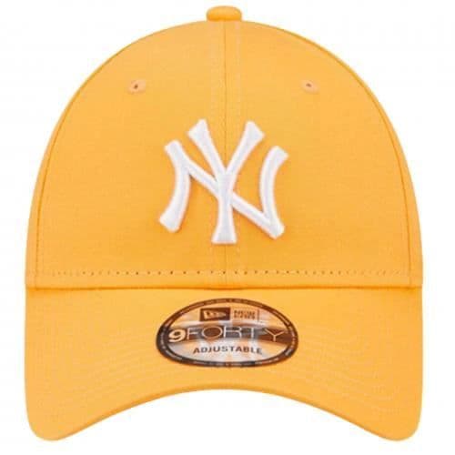 Yankees herrkeps - NEW ERA - 9 forty - Orange - Officiell broderi - Justeringslänk