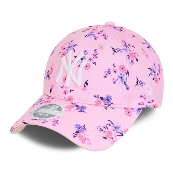 Casquette New Era 9Forty - FLORAL New York Yankees rosa - Dam - Sportkläder