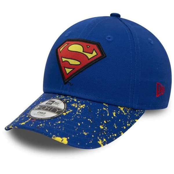 Mössa - NEW ERA - 9FORTY Superman - Blå - Barn/Unisex - Sportkläder