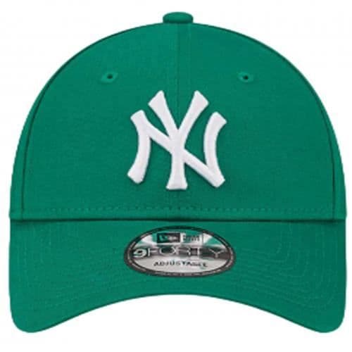 Keps för dam - NEW ERA - Grön 60358040 - Broderi av New York-laget - Justeringslänk i bomull
