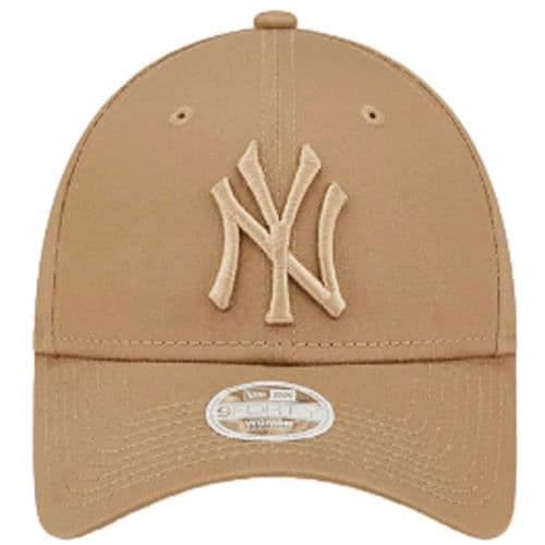 Casquette Femme NEW ERA NY Brun - 100% Bomull