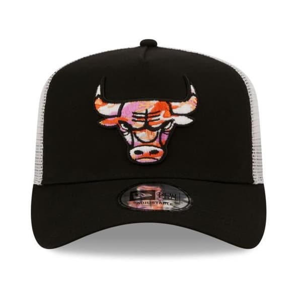 Casquette Trucker New Era A-Frame - INFILL Chicago Bulls - Vit/Svart - Herr