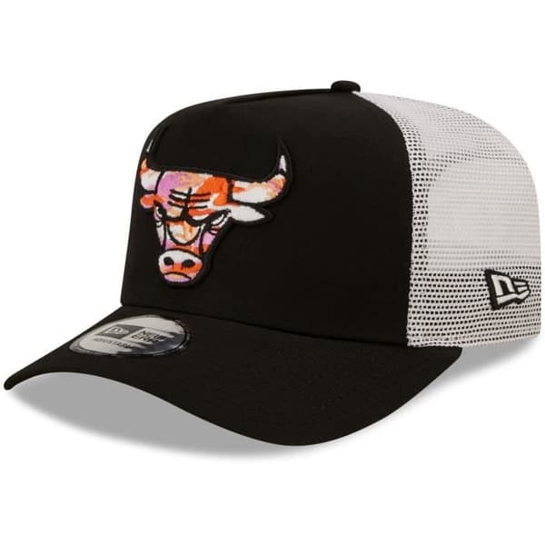 Casquette Trucker New Era A-Frame - INFILL Chicago Bulls - Vit/Svart - Herr