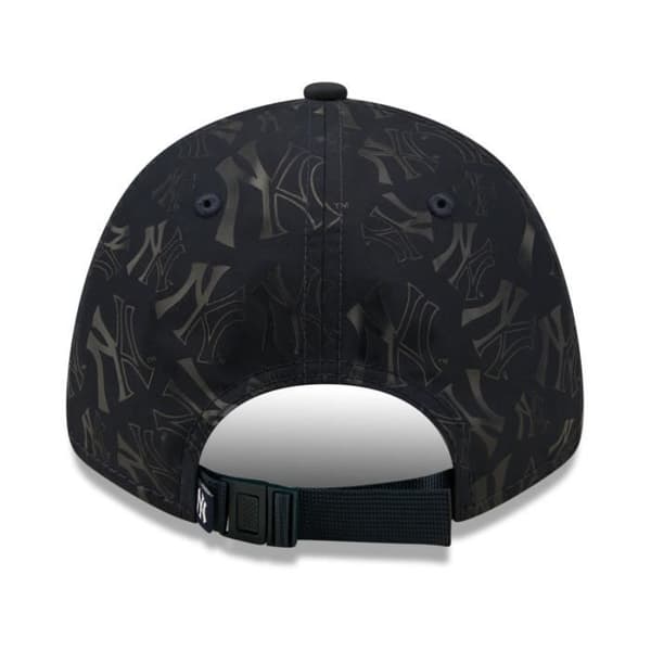 Justerbar keps New Era 9Forty - MONOGRAM New York Yankees - Vit/Svart - Sportkläder