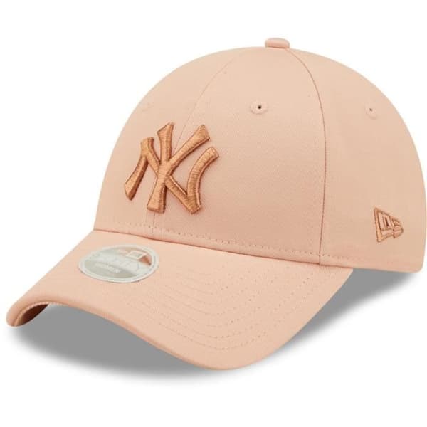 Casquette Femme New Era 9Forty - METALLIC New York Yankees blush - 100% bomull