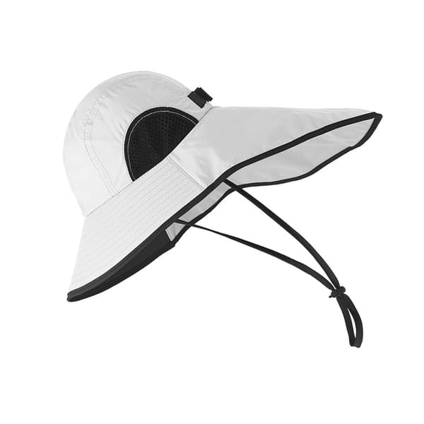 INF Justerbar solhatt med nackskydd (54-58cm) Model 3