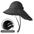 Miniatyrbild 1 av 4: INF Snygg Solhatt med Ansiktsskydd Model 4