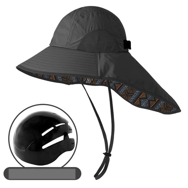 INF Snygg Solhatt med Ansiktsskydd Model 4