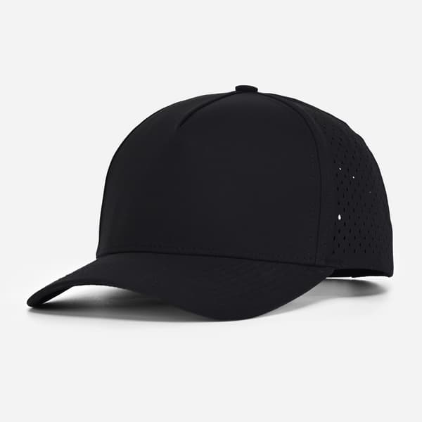 INF Nylon Basebollkeps - Ventilerande & Justerbar Design Svart