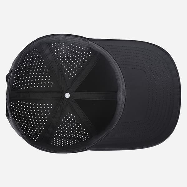 INF Nylon Basebollkeps - Ventilerande & Justerbar Design Svart