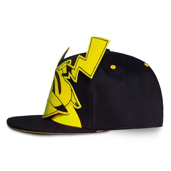 Pokemon Pikachu Novelty Strapback Baseball Cap One Size
