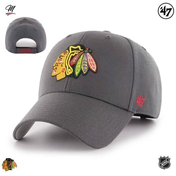 Casquette NHL Chicago Blackhawks 'Team Logo MVP' - H-MVP04WBV-CC
