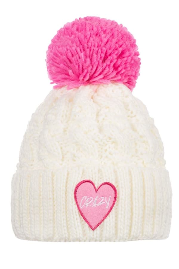CRAZY Wool Cap - VALKOINEN 2 - 10 vuotta