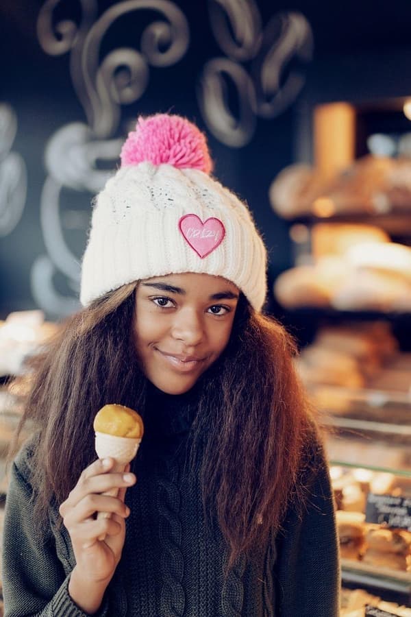 CRAZY Wool Cap - HVID 0 - 2 år