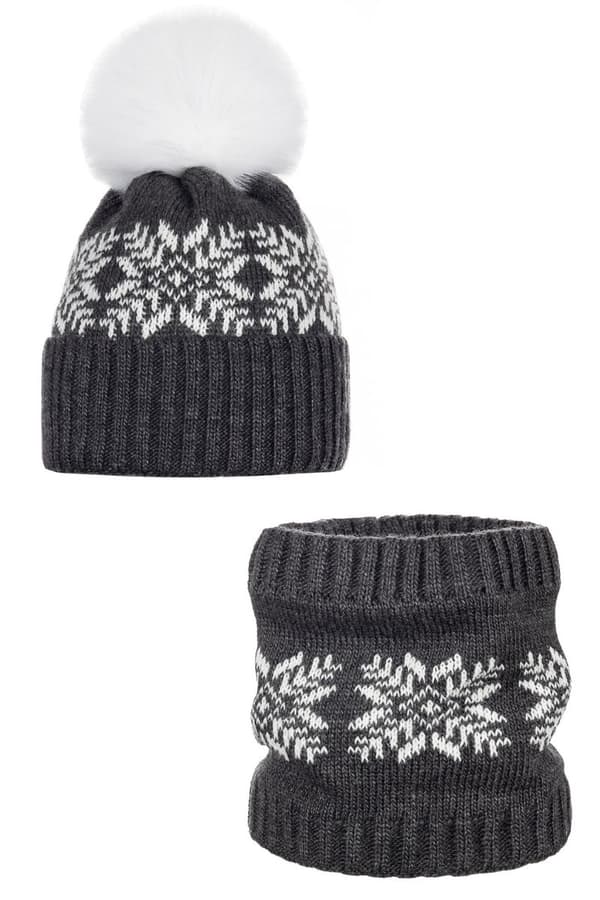 Unisex halsduk BRUNA - GRÅ 58 (vuxen storlek)