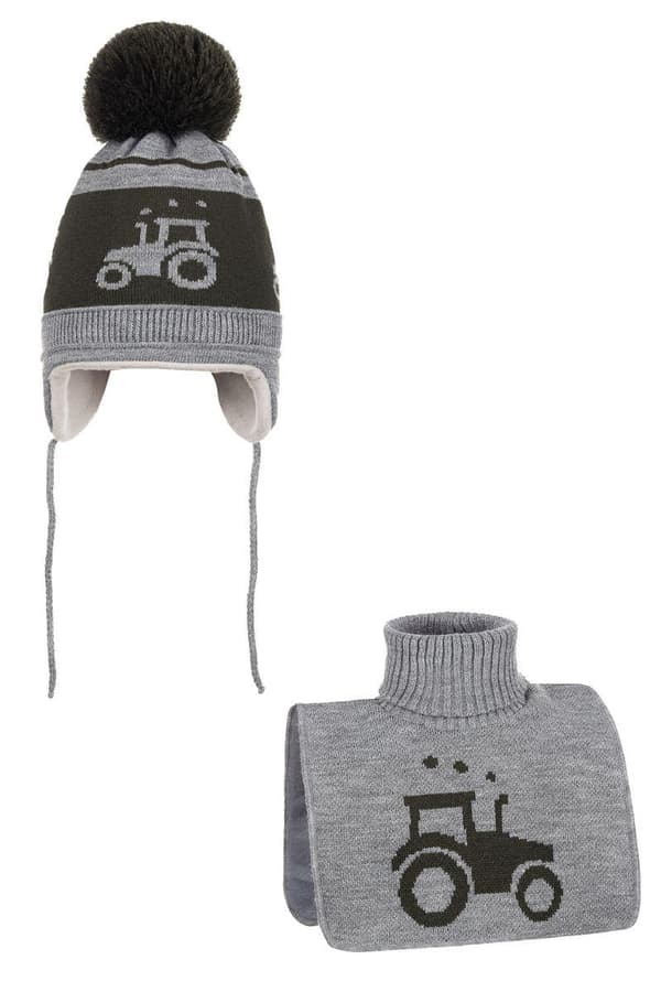 ASCANIO turtleneck-keps - GRÅ 52 (ålder 3 - 5 år)