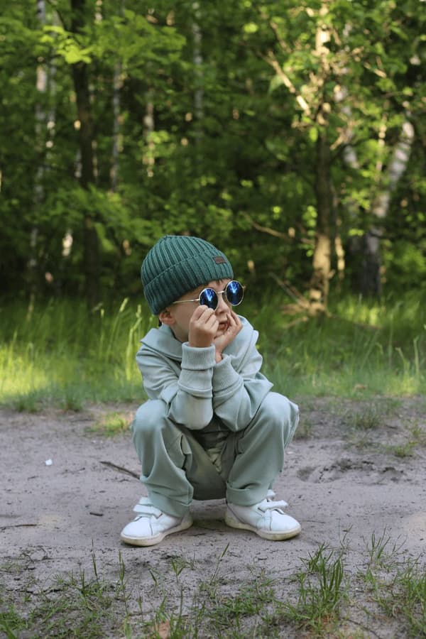 Kasket - 100% bomuld ACHILLE - BEIGE 52 (alder 3 - 5 år)