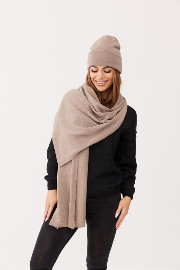 NAOMI 100% merinovillahattu - TAUPE