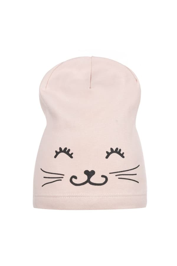 Flickmössa KITTY POWDER PINK
