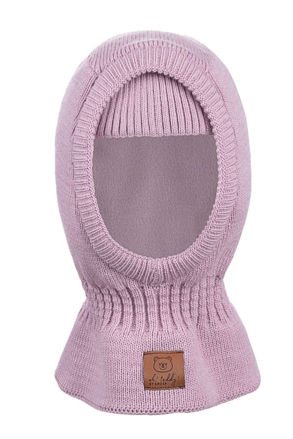 Balaclava til børn FLORA AMARANT Balaclava til børn FLORA 100% akryl AMARANT 54 (alder 5 - 7 år)