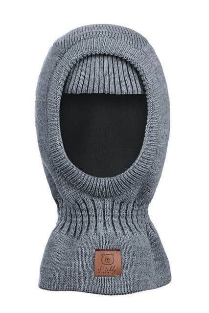 Balaclava til børn FLORA DARK GREY Børnebalaclava FLORA DARK GREY 54 (alder 5 - 7 år)