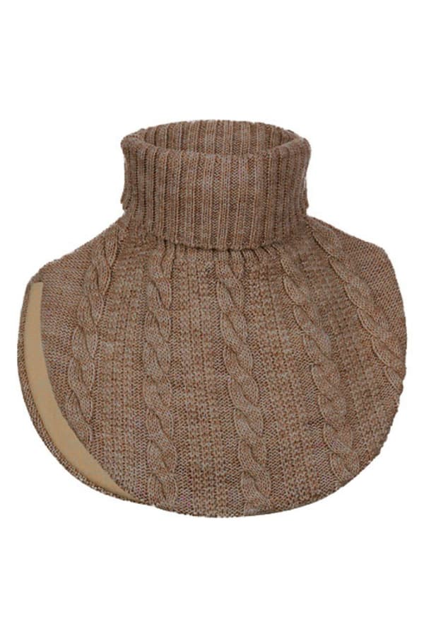 Polokrage för barn 100% merinoull LAURA CAMEL