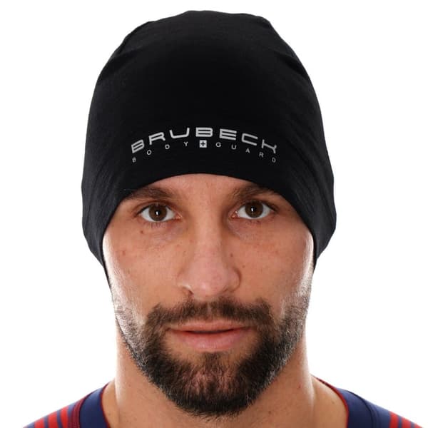 Termoaktiv Mössa Brubeck Extreme Wool Merinoull UNISEX Svart, Marinblå, Plommon, Denim, Stål