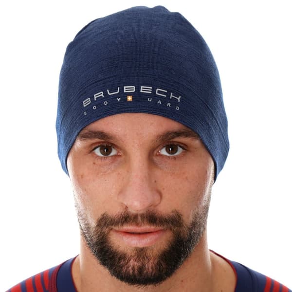 Termoaktiv Mössa Brubeck Extreme Wool Merinoull UNISEX Svart, Marinblå, Plommon, Denim, Stål