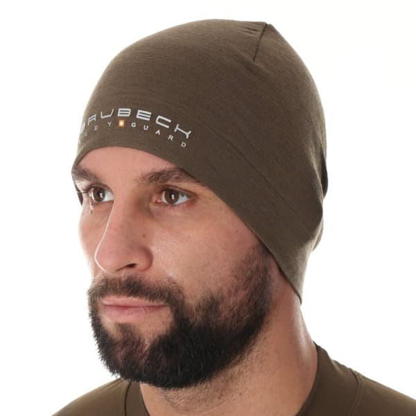 Termoaktiv Mössa Brubeck Extreme Wool Merinoull UNISEX Svart, Marinblå, Plommon, Denim, Stål