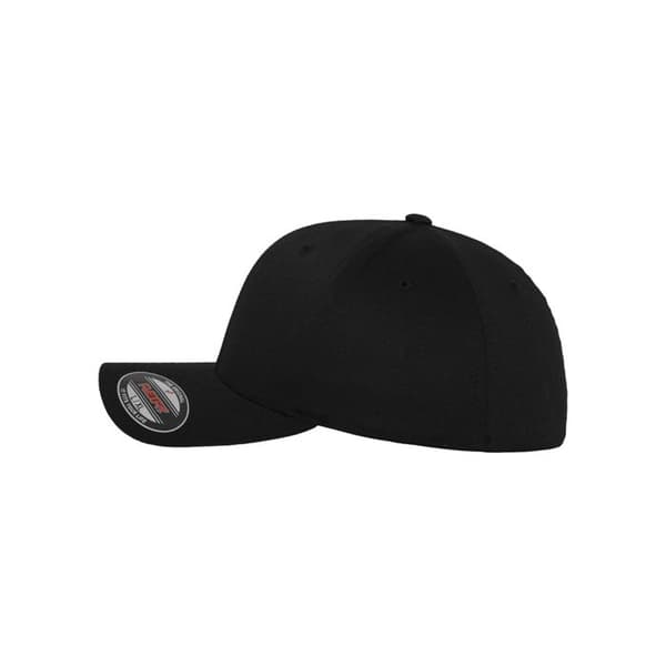 Keps - Flexfit - Wooly Combed - Svart - Unisex - Långsam