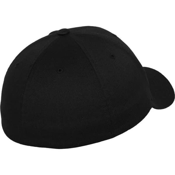 Keps - Flexfit - Wooly Combed - Svart - Unisex - Långsam